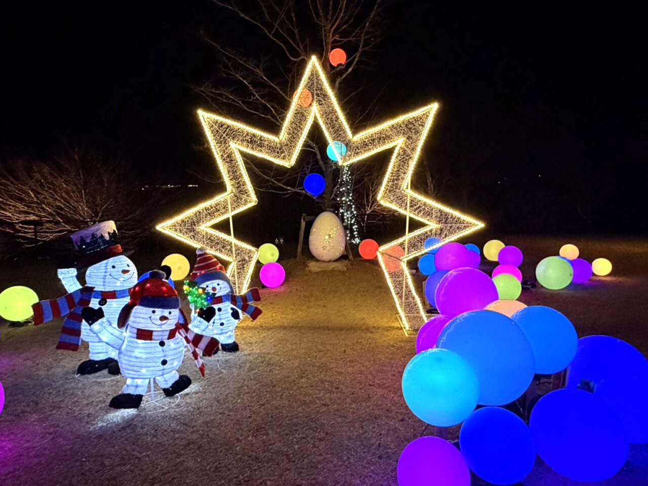 恵那市イルミネーション