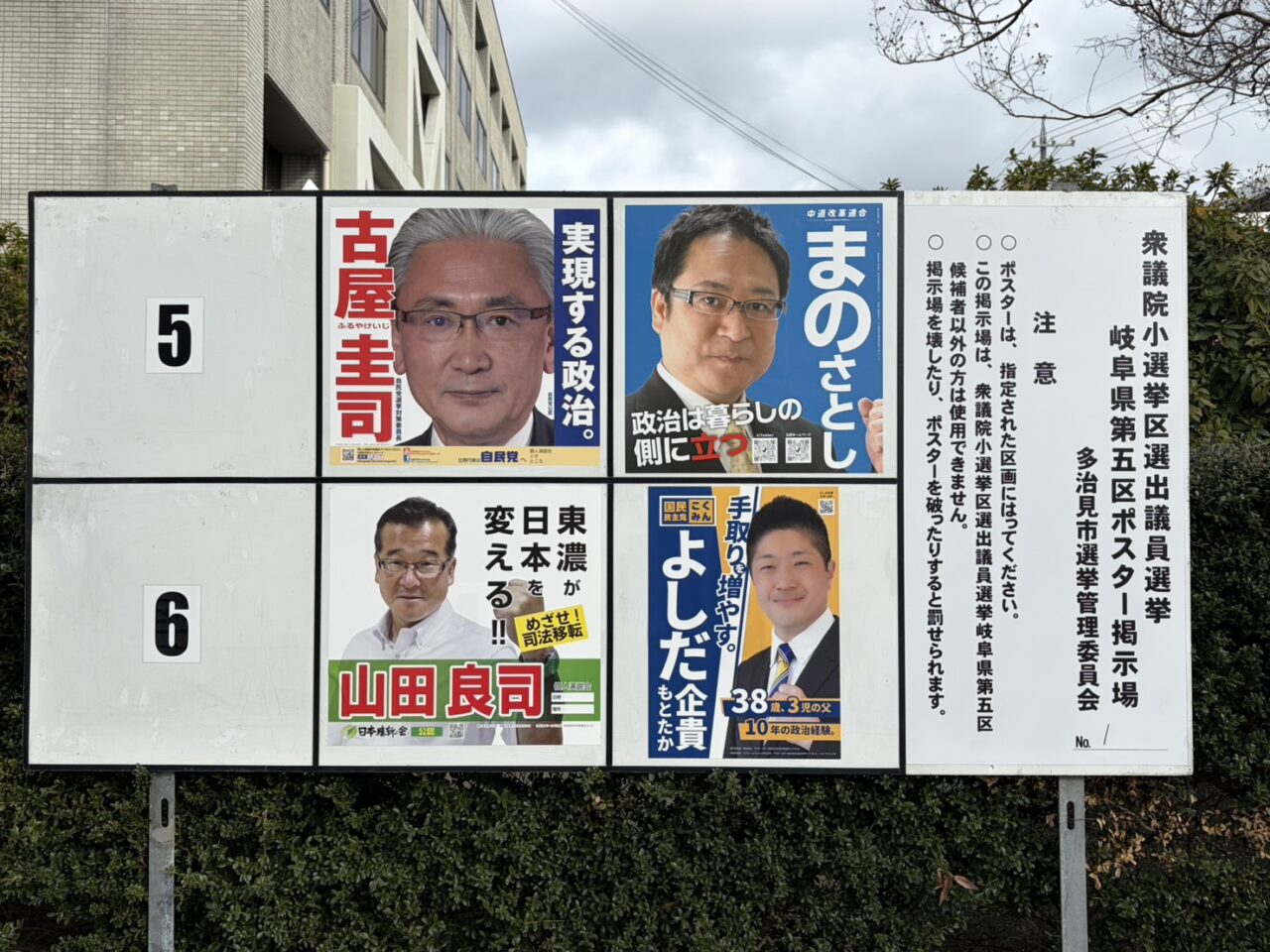 多治見市選挙