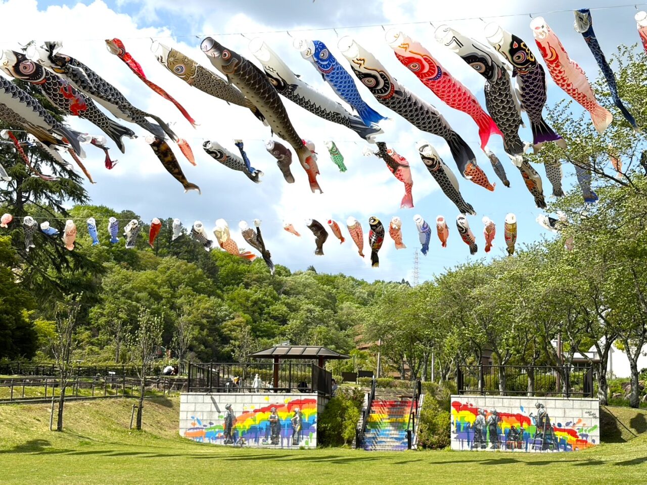 瑞浪市こいのぼり